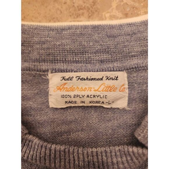 Vintage Anderson Little vintage collared pullover sweater - Picture 3 of 6